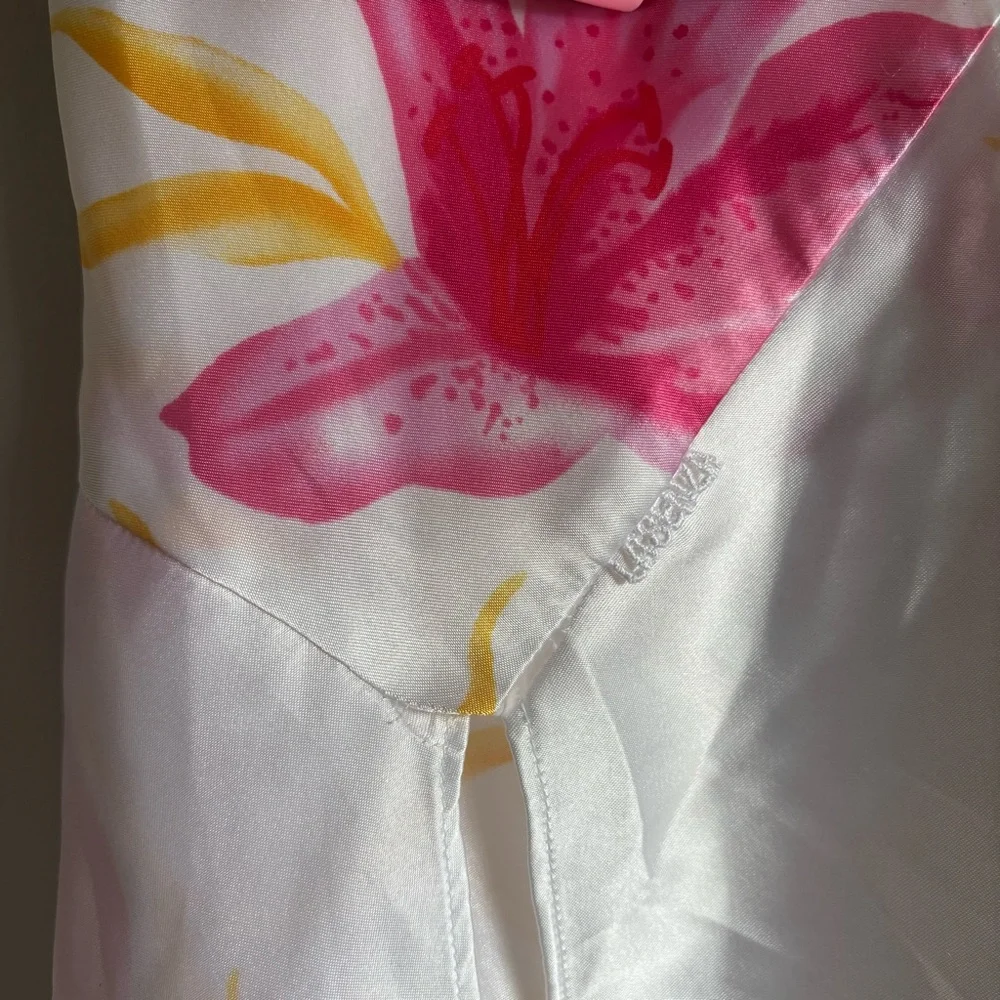 La SENZA VINTAGE Y2K  "Stargazer Lily" Satin Slip Dress Small - Picture 3 of 6